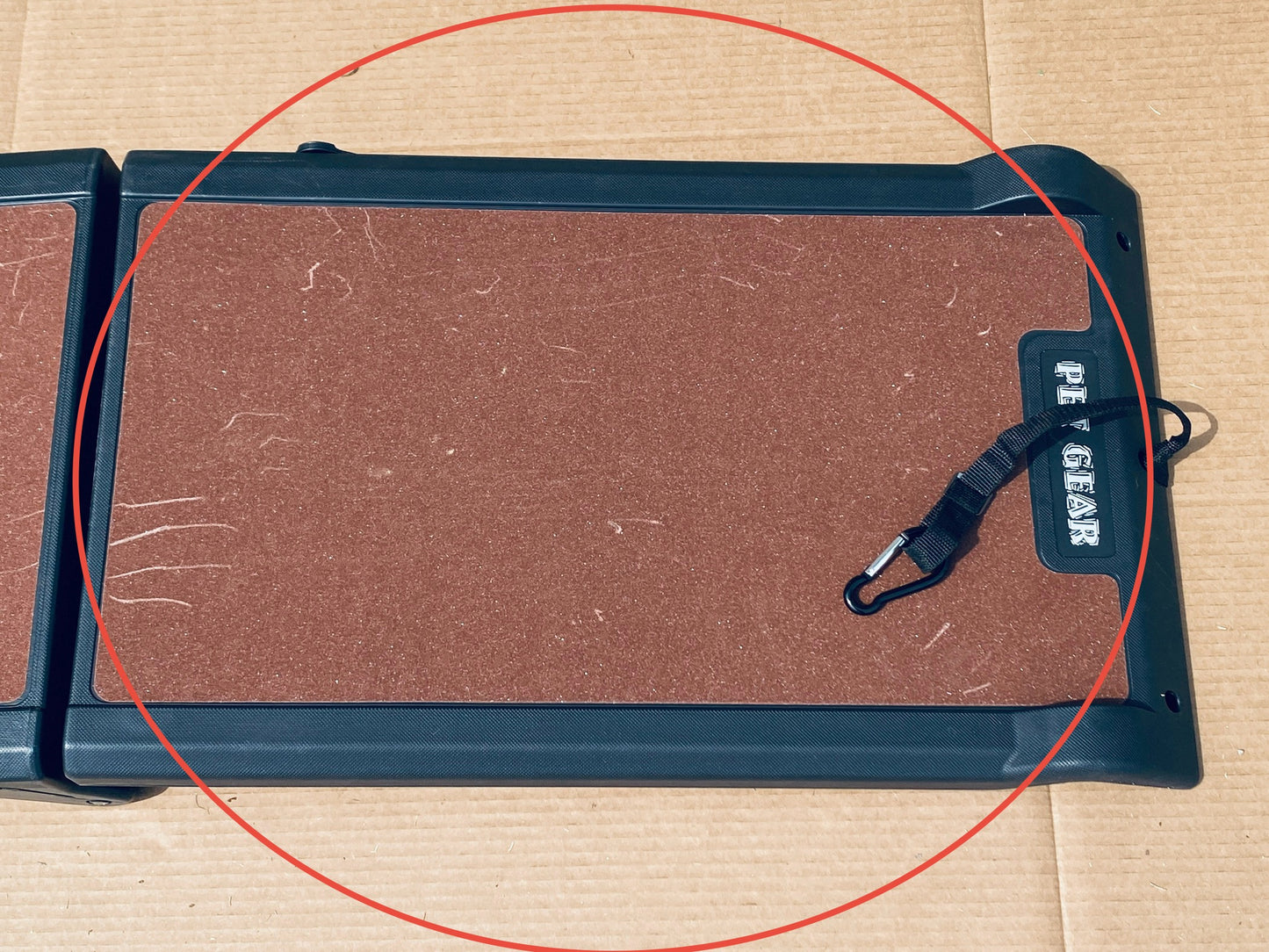 Pet Gear 71” x 16” x 4” Foldable Travel Ramp For Pets W/ 200lb Load Capacity