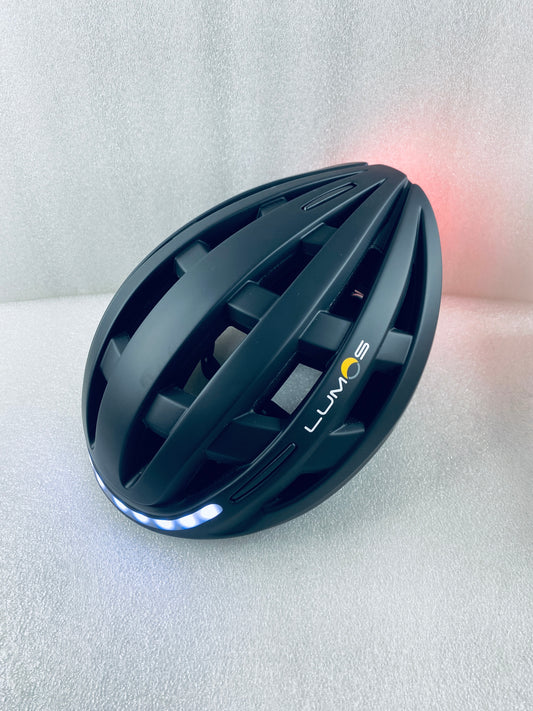 New Other Lumos Kickstart M/L Bluetooth Black Smart Bike Helmet With Remote