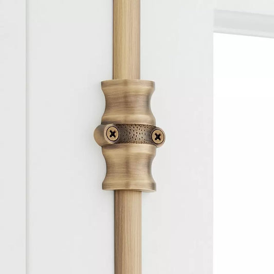 New Other Signature Hardware Corabel Brass Window Cremone Bolt, Antique Brass