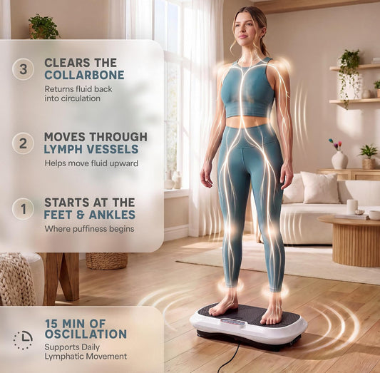 New Other Lifepro Waver Vibration Plate Exercise Machine With 99 Speeds, White