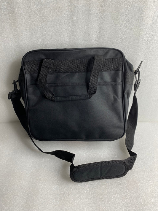 Globus Travel Utility/Tote Bag With Shoulder Strap & Mesh Pockets, Black