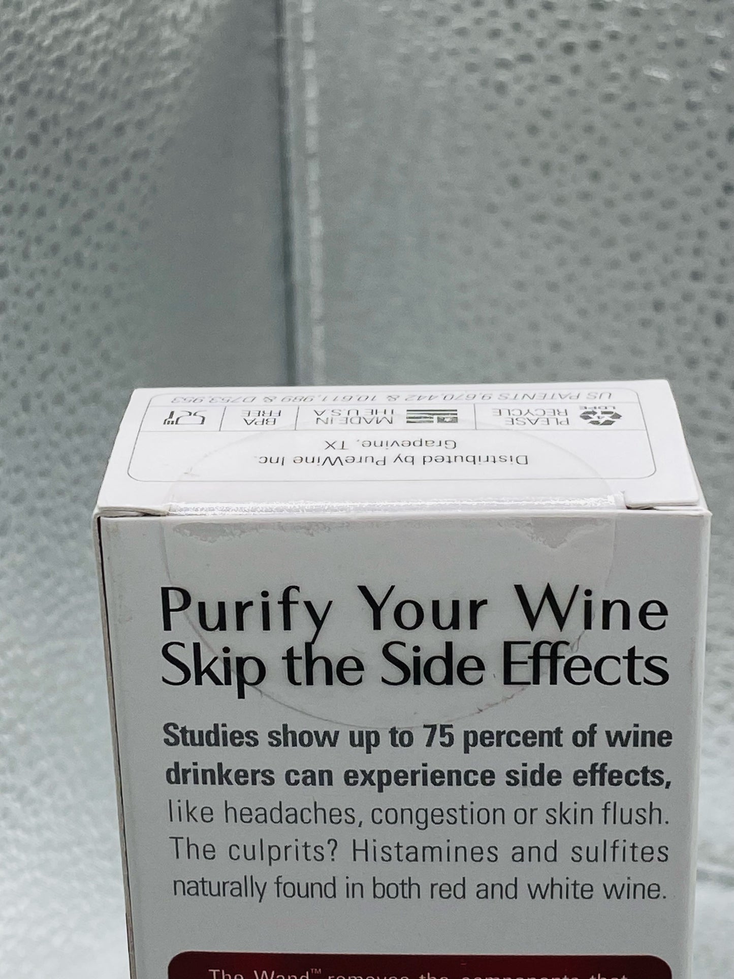 Set Of 4 - New PureWine The Wand Wine Filters, Removes Histamines & Sulfites