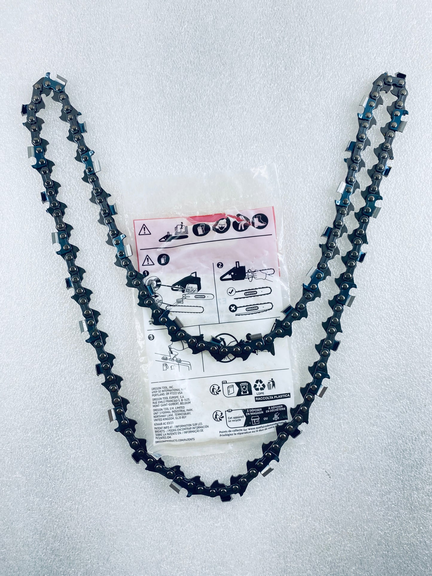 Lot Of 3-New Other Oregon Chainsaw Chain For 20" Bar, 72 Drive Links, 3/8" Pitch