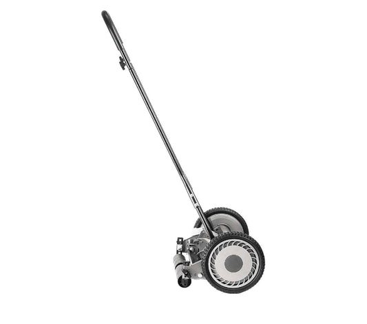 Great States 18-Inch 5-Blade Manual Push Reel Lawn Mower, Grey