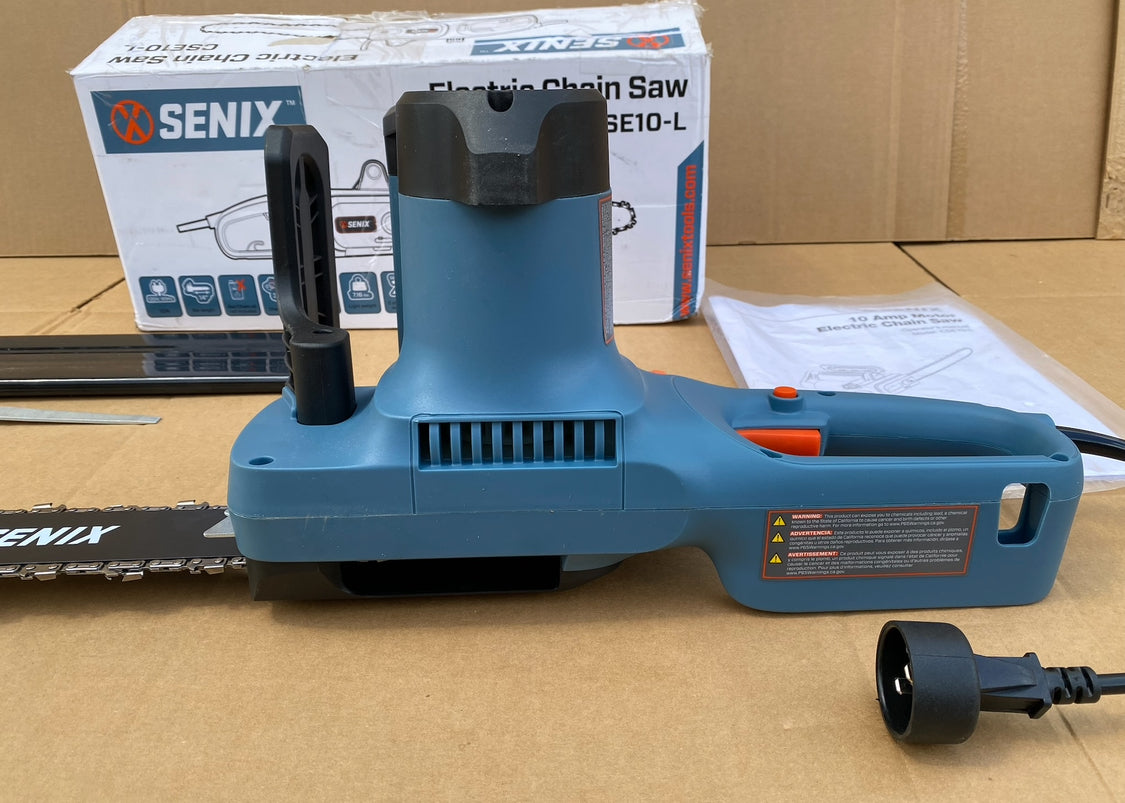 New Other SENIX 14” Corded 10 Amp 3/8 Chain Pitch Electric Chainsaw
