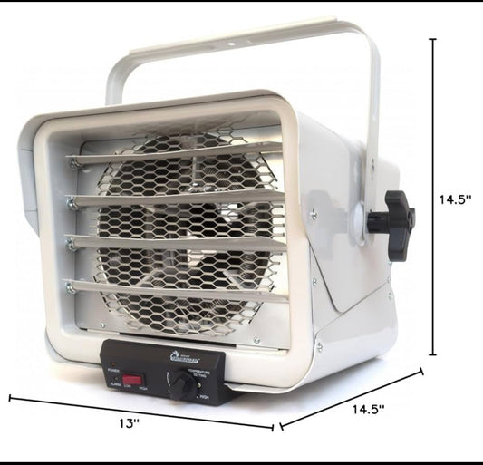 New Other - Dr. Infrared Heater 240-Volt Hardwired Commercial Heater, 3000/6000W