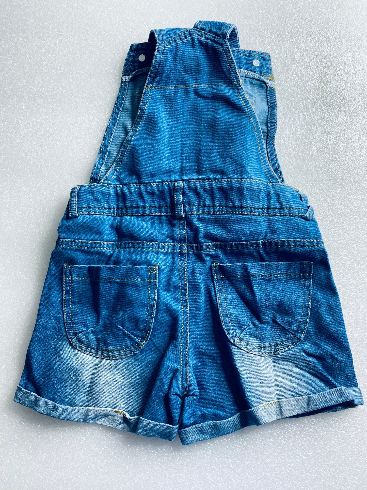 New Kidscool Space Size 6 Overall Denim, Blue