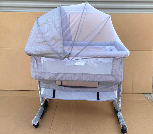 new Other - Baby Crib Side Bed S-FD01, Gray