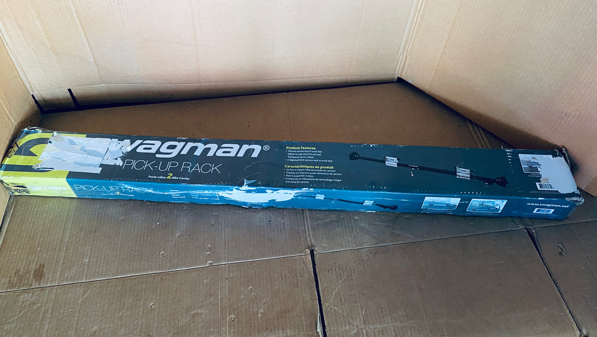 New Open Box Swagman Pick Up Truck Bed Bike Rack For 9mm Quick Release Bikes