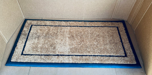 New Open Box Callowaymills 24”x48” Natural Non-Slip Grip Indoor/Outdoor Door Mat