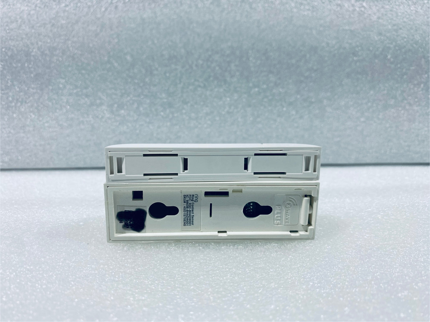 Ring Contact Sensor With Open Window Magnet, White, No Battery, 1st Gen - (READ)