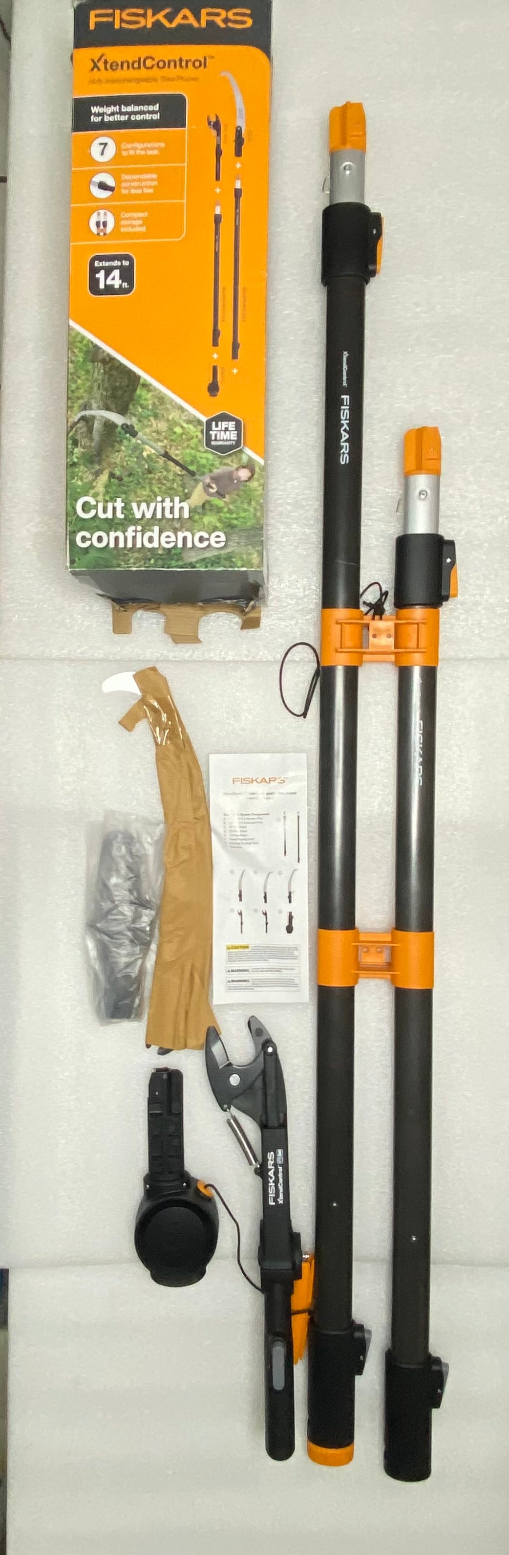 New Other Fiskars XtendControl 14' Tree Pruner Kit, Orange 392480