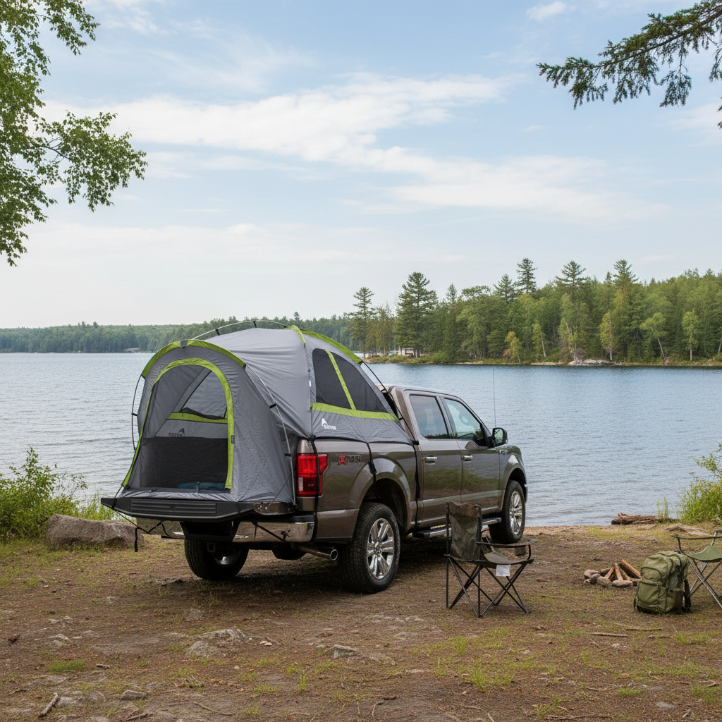 Napier Backroadz Compact Regular Bed 2 Person Truck Tent For 6.0’-6.3’ Bed