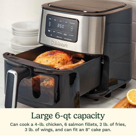 New Other Cuisinart 6-Quart Air Fryer With 5 Cooking Functions To Roast & Bake