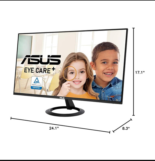 New Other ASUS 27” Monitor Full HD (1920 x 1080), IPS, 100Hz Frameless Monitor