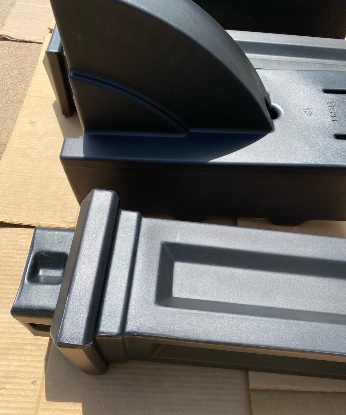 New Other Step2 Mailmaster Hudson Large Black Mailbox With Magnetic Door