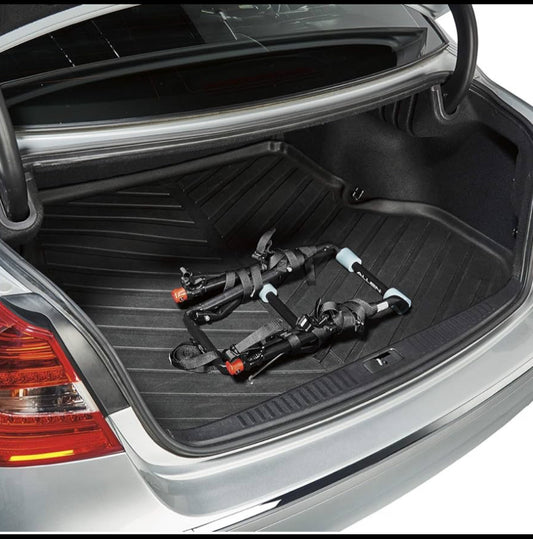 New Other Allen Sports 2-Bike Rack Deluxe Trunk Mount Bike Carrier, Black