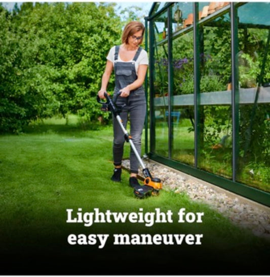 New Worx 20V 12" 2-in-1 Cordless String Trimmer & Electric Lawn Edger, WG163.9