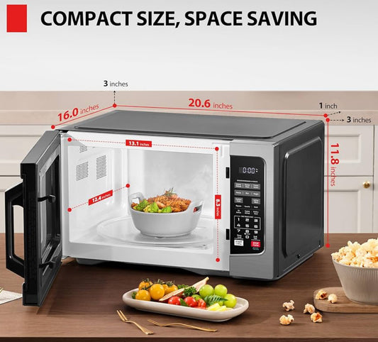 New Other TOSHIBA Countertop Microwave Ovens 1.2 Cu Ft With 12.4" Turntable