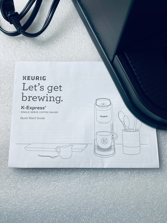 Keurig K-Express Single Serve K-Cup Pod Coffee Maker With 3 Brew Sizes, Black