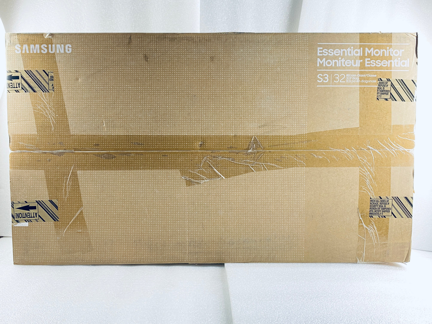 New Open Box Samsung 32” S3 FHD 100Hz Curved Gaming Monitor W/ Built-in Speakers