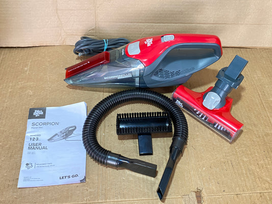 Like New Dirt Devil Scorpion Plus Handheld Vacuum, Powerful Suction