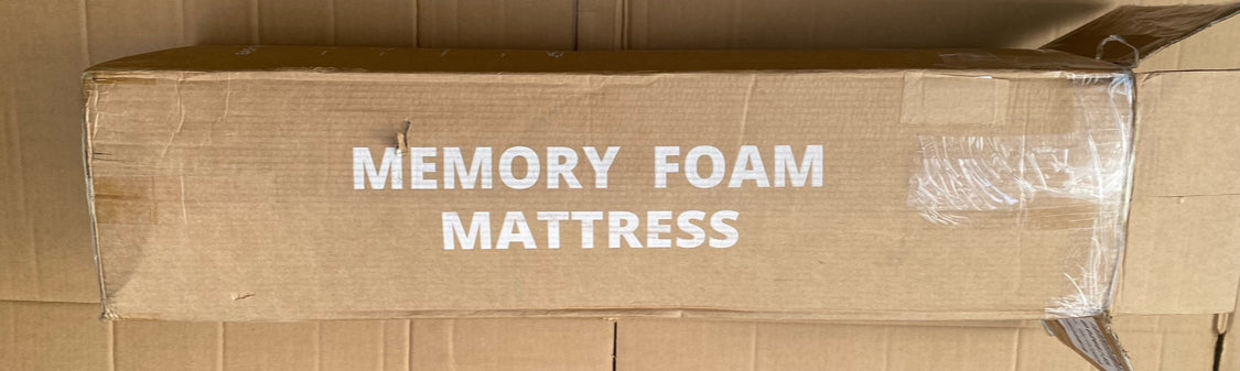 New EGOHOME 6” Twin Memory Foam Mattress With Cooling Green Tea Gel, White