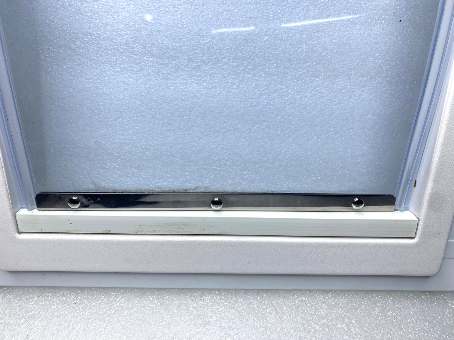 Ideal Pet Products Large Aluminum Adjustable Sash Window Pet Door, 33" to 38"