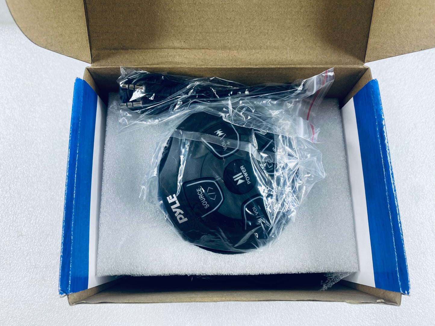 New Open Box Pyle Power Sports Amplified 300W Wireless Bluetooth Audio Control