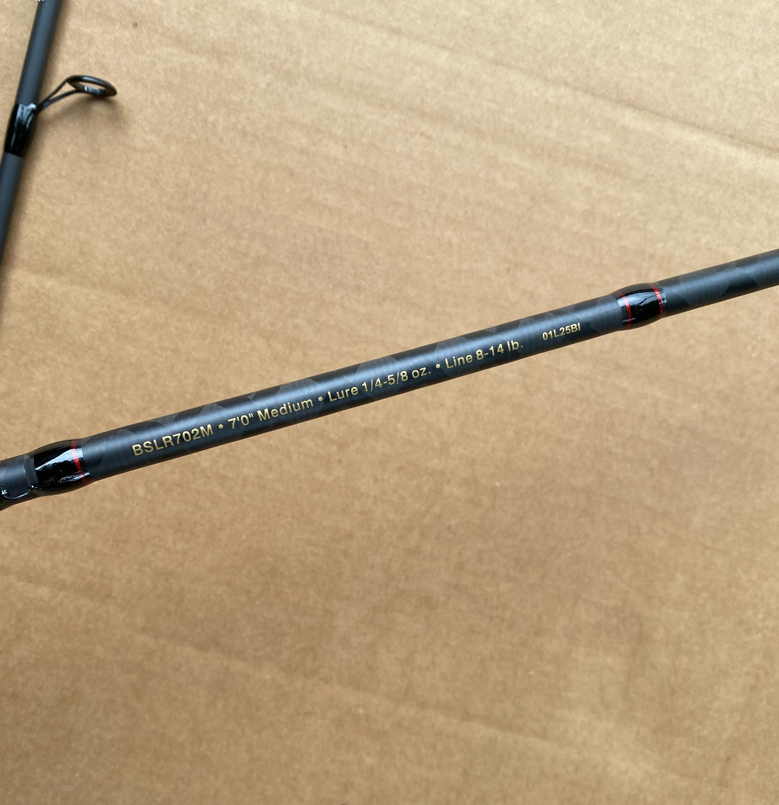 New Berkley Lightning Spinning 7' 2 Piece Medium Power Rod