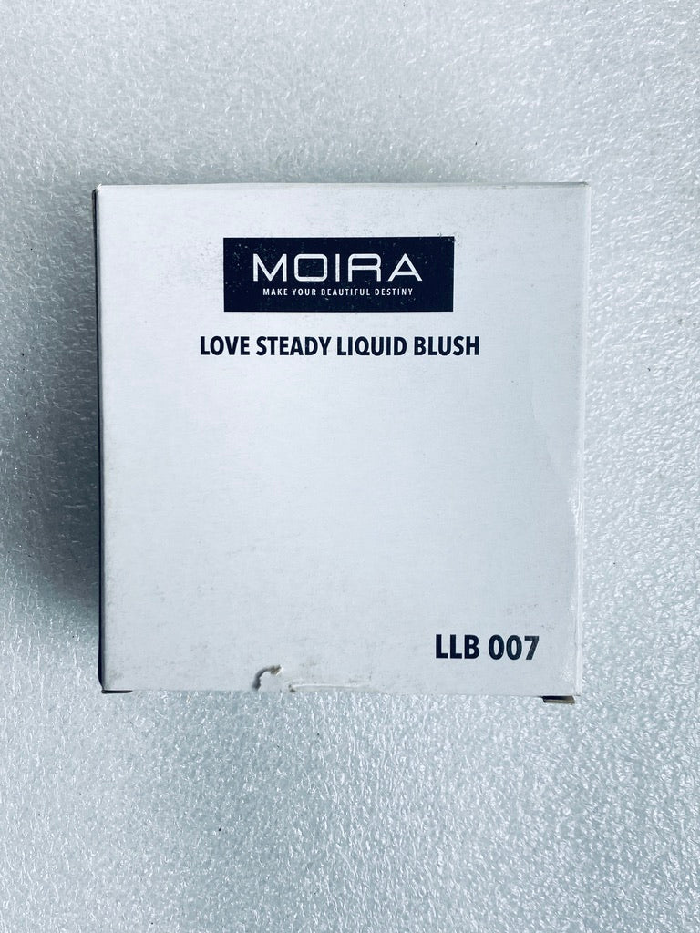 Lot Of 3-New Moira Love Steady Liquid Blush Radiant Finish 07 Trust 0.17 oz Each