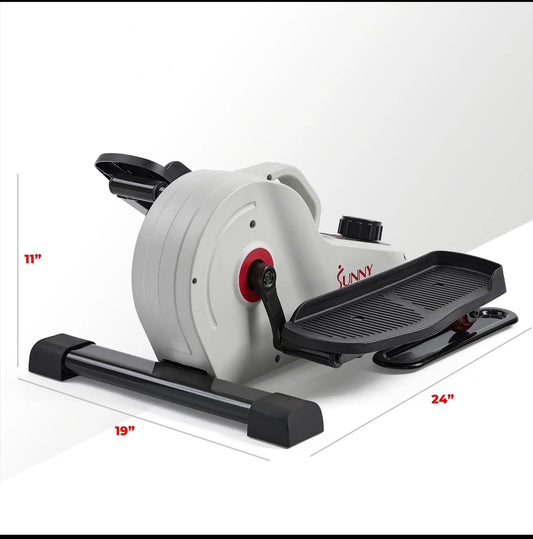 New Other Sunny Health&Fitness Magnetic Under Desk Elliptical Peddler Exerciser