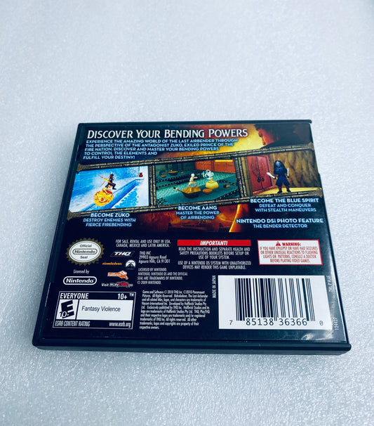 the Last Airbender (Nintendo DS, 2010) THQ - (READ)