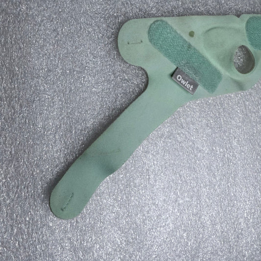 size 1 Owlet Dream Sock Replacement Right Foot Sock, Up to 12lbs, Teal - (READ)