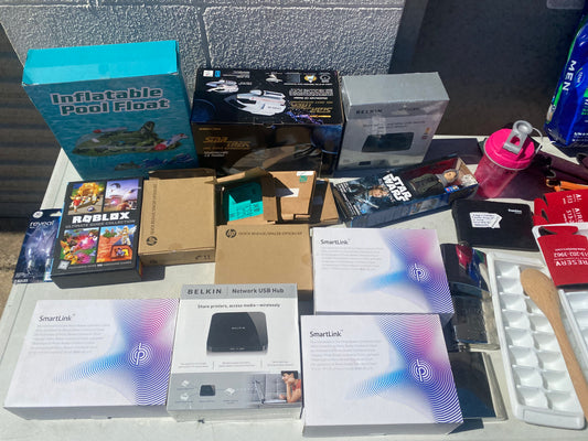 #198 - Generous Lot Of - Mixed Household & Electric Items - (IN CONDITION AS SHOWN)