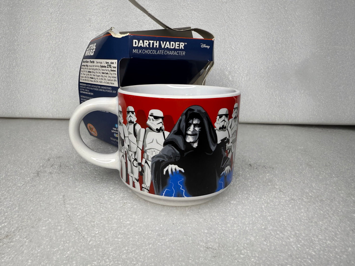 Star Wars Darth Vader Galerie Coffee / Cocoa Mug, 5" x 3.5" x 3", 35570 - (READ)