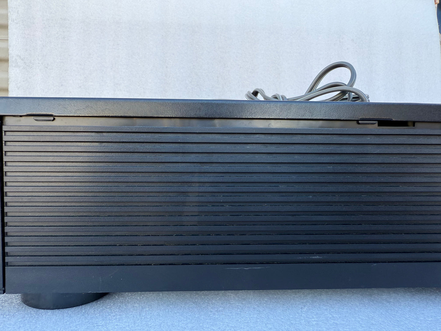 sony 5 Disc Compact Disc Player CDP-500, Black, 17" x 15" x 4" - (READ)