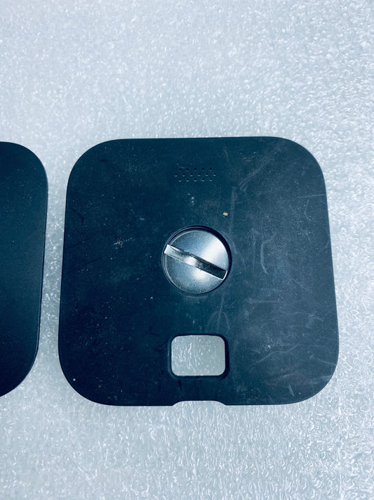 lot of 2 Battery Covers For Blink 3rd Gen Outdoor Security Camera Black - (READ)