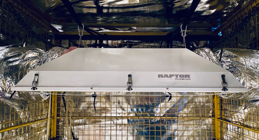 Hydrofarm Raptor 8” Air Cooled Grow Light & Phantom Dimmable Digital Ballast