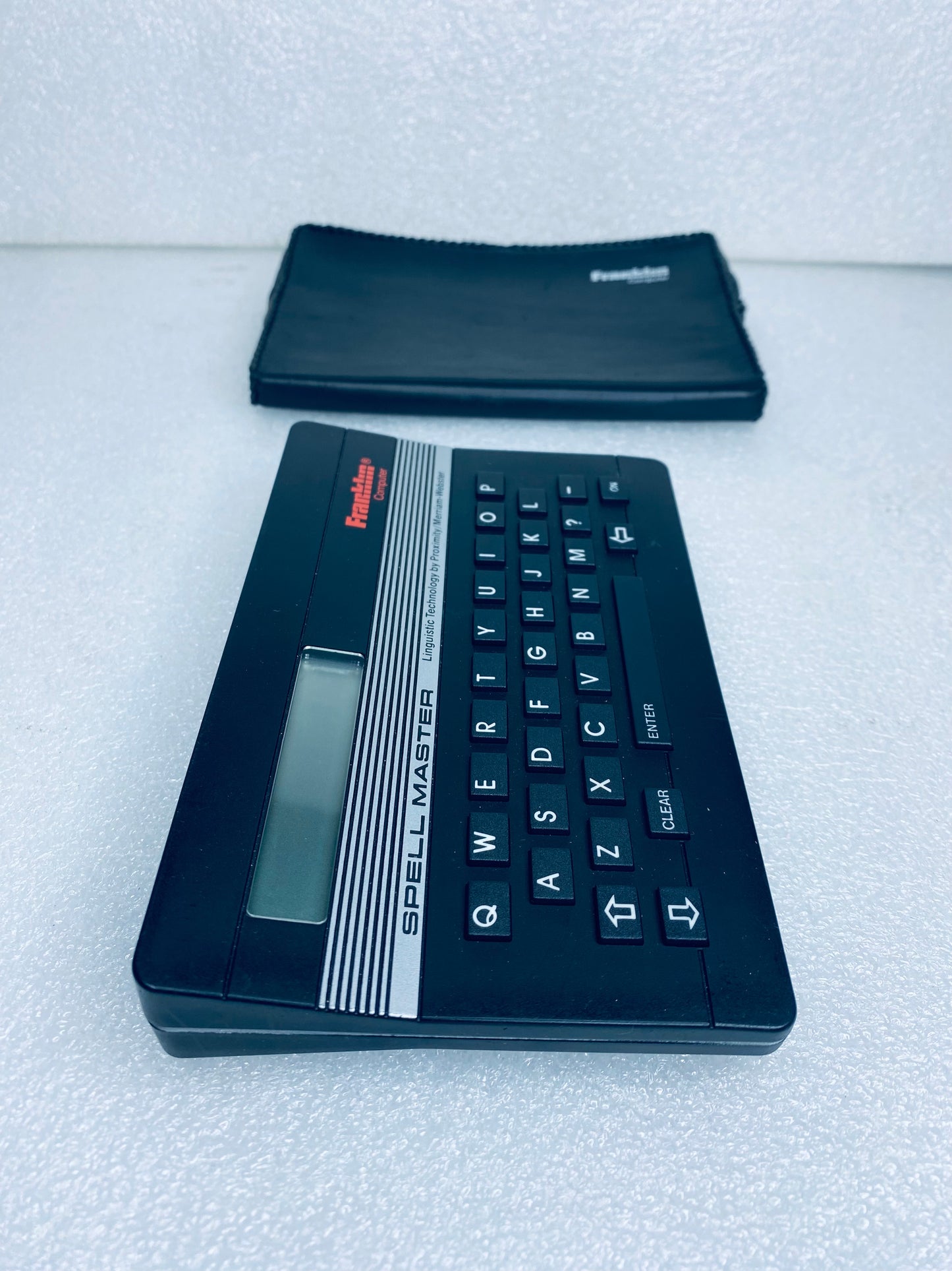 #25 - franklin Computer Spell Master Linguistic Technology Black SA-103 - (READ) - (IN CONDITION AS SHOWN)