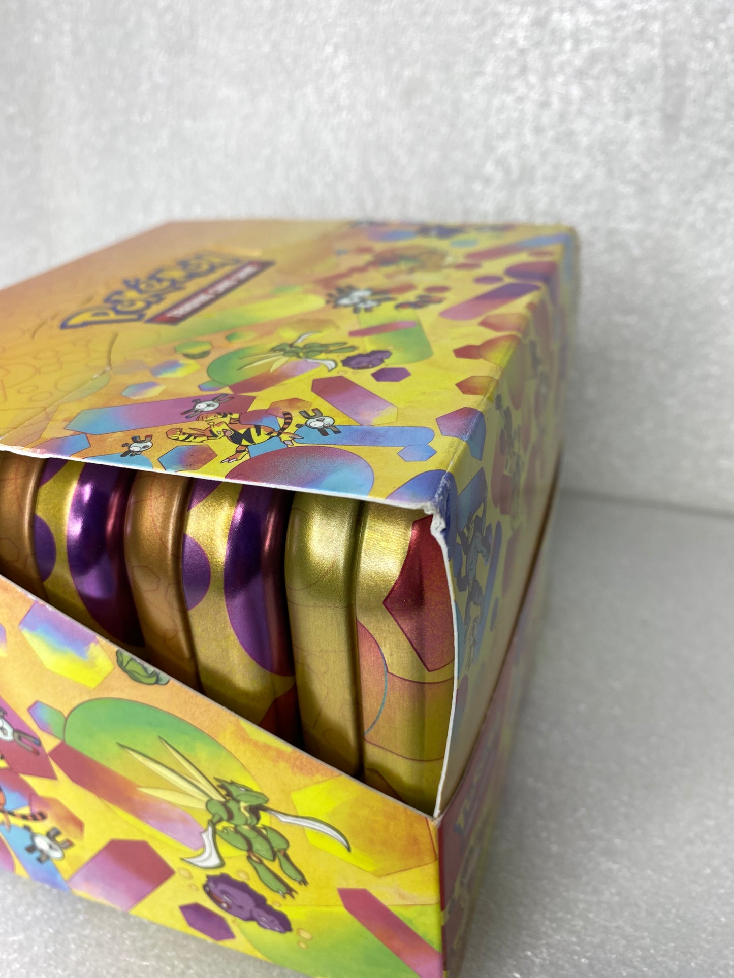Pokemon Scarlet & Violet 151 Mini Tin Display Art & Coins, No TCG Packs - (READ)