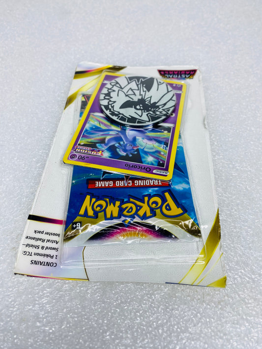 New Other - Pokemon Sword: Astral Radiance Booster Pack & Coin Oricorio - (READ)