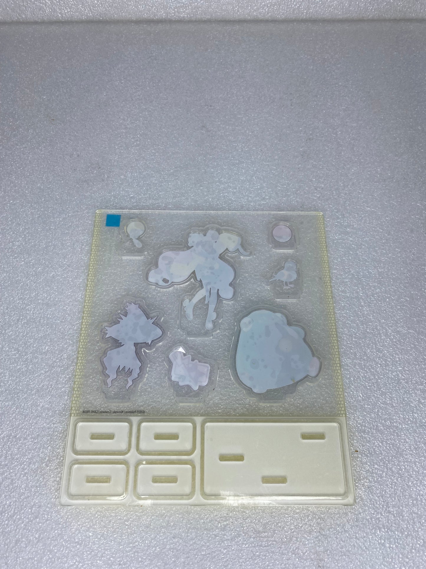 #68 - pokemon Iono's Bellibolt EX Premium Collection Acrylic Stand Sheet- (READ) - (IN CONDITION AS SHOWN)