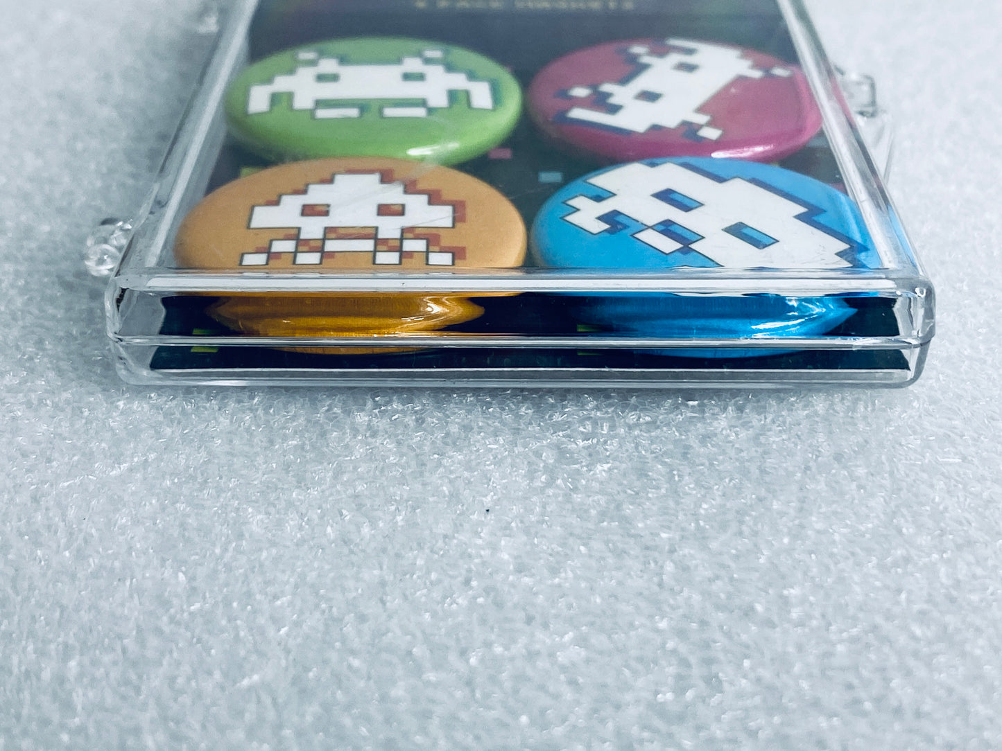 set Of 4 - New Other The Coop Space Invaders 1.5" Magnets Official License- (READ)