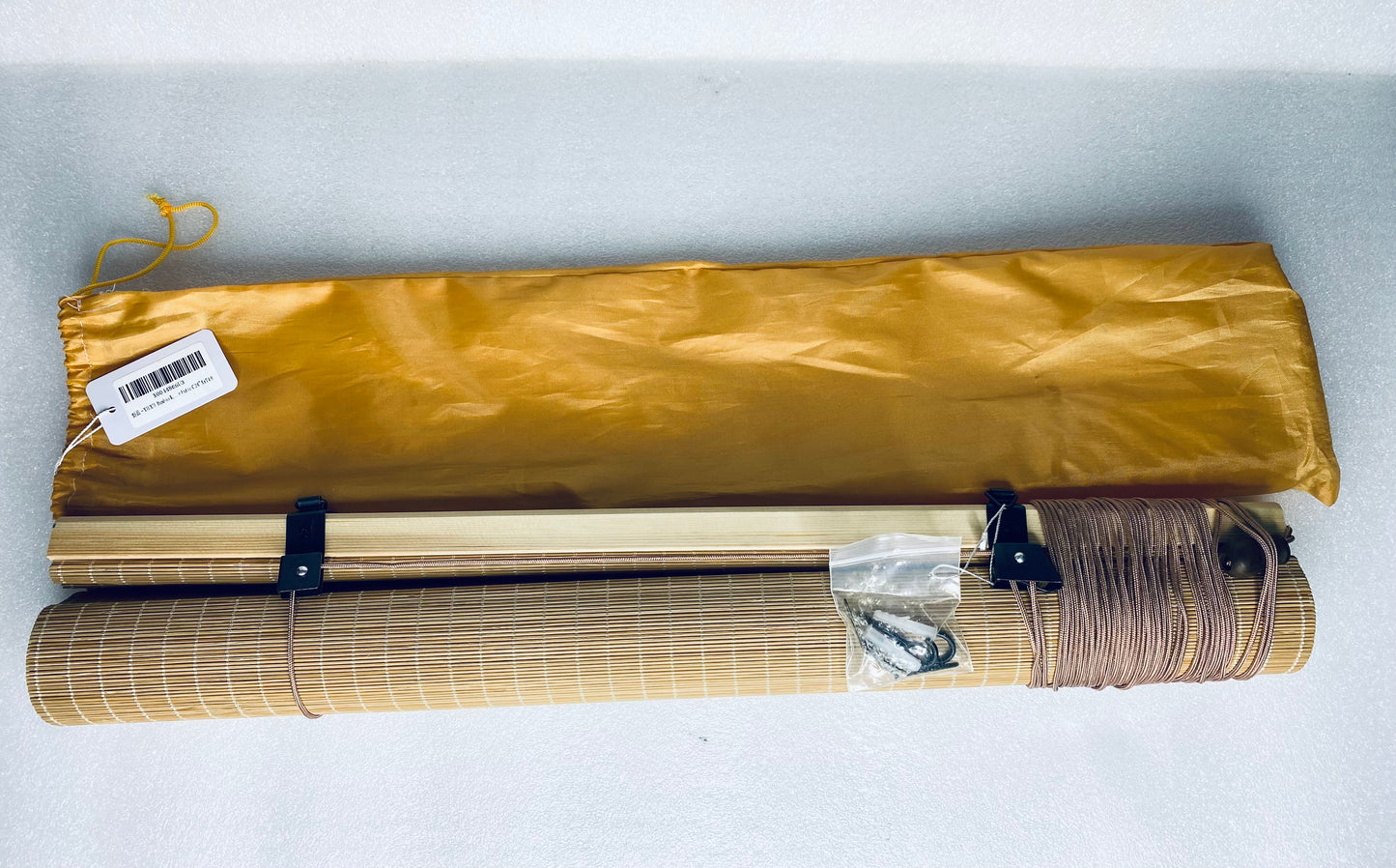 open Box - Xiuxiu Bamboo Window Roll Up Blind Shade, 24" x 74" - (READ)
