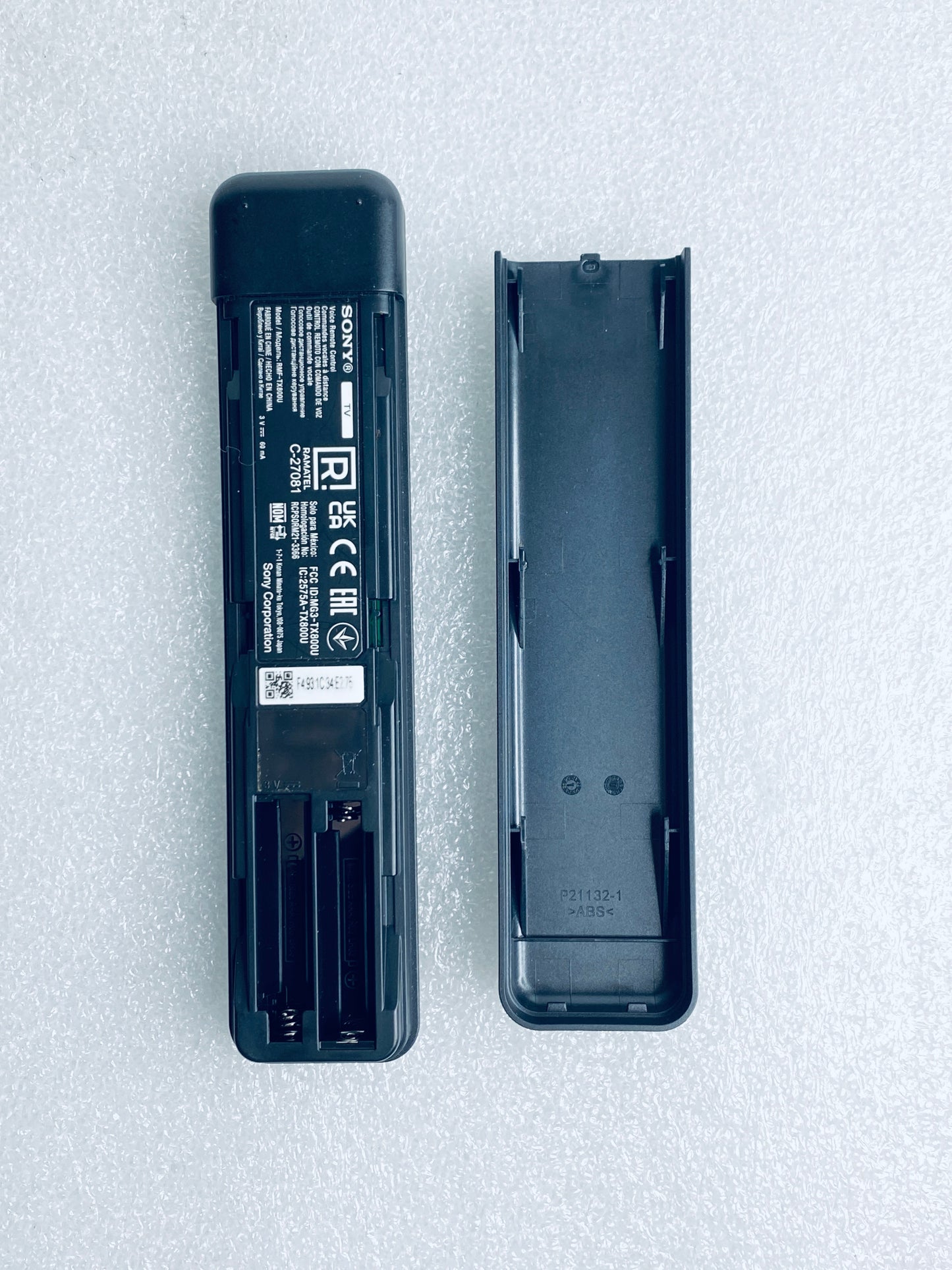 Sony Black TV Voice Remote Control, RMF-TX800U