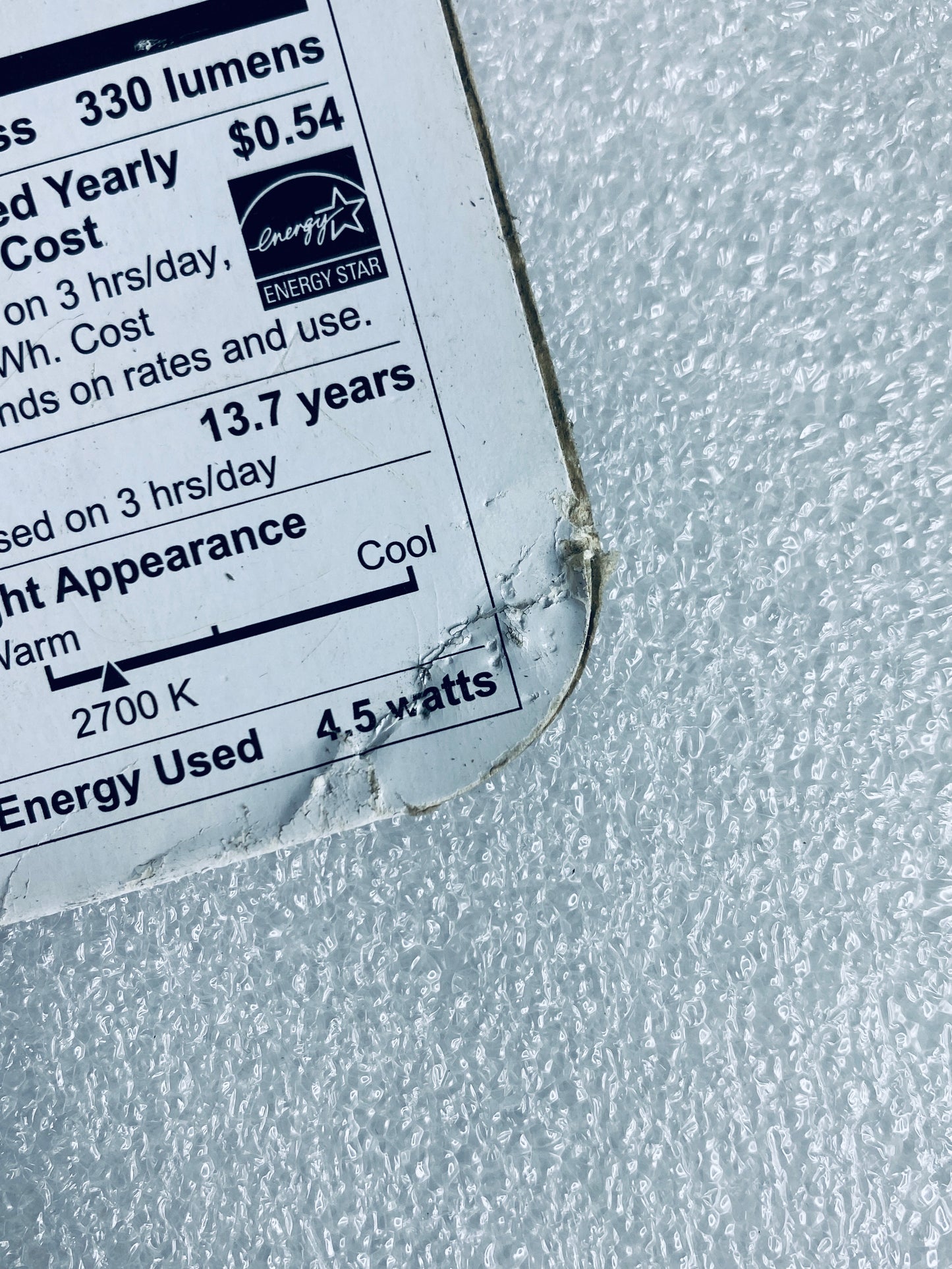 new Other - Philips LED 40w Replacement 4.5w Soft White To Warm Dimmable Light