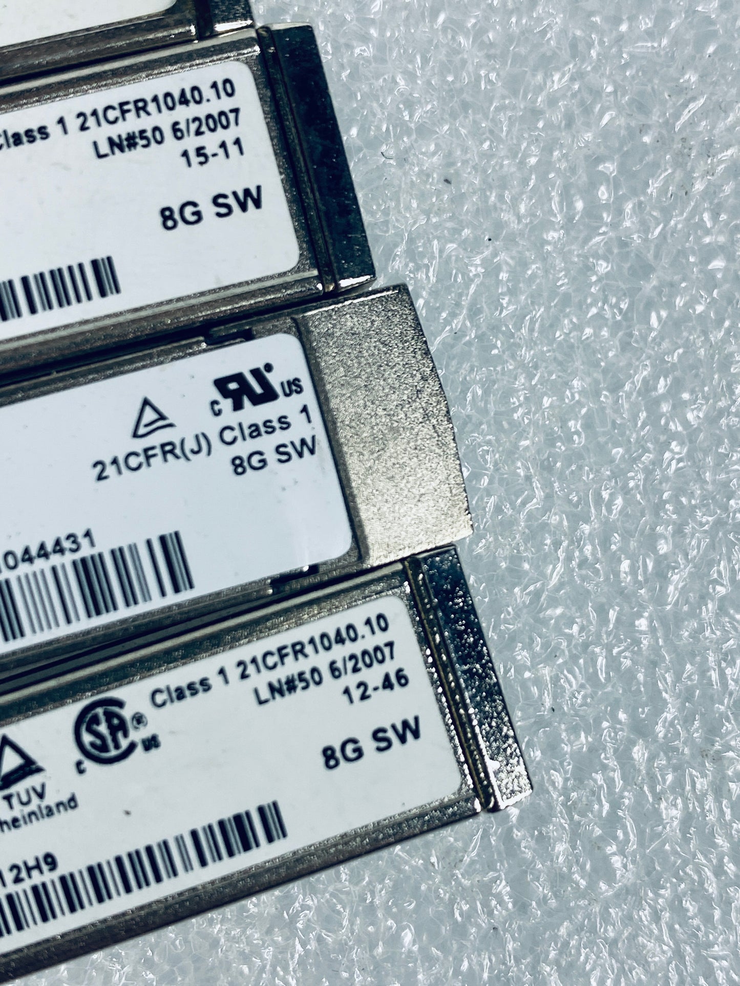 Lot Of 10 - Brocade 8G SW SFP Transceivers, 57-1000117-01