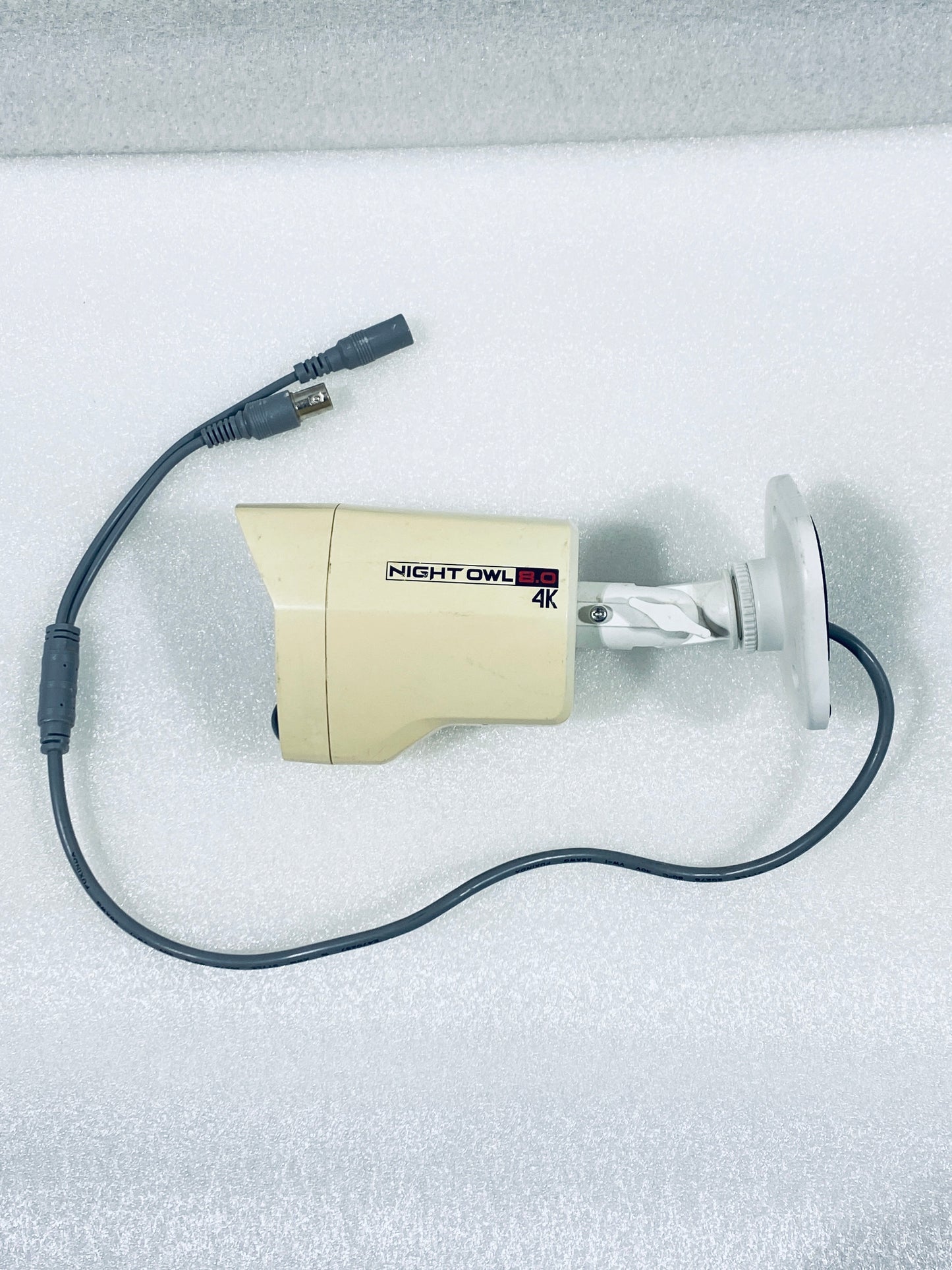 Night Owl 8.0 4K BNC White Bullet Security Camera, CM-PTHD80W-BU-HIK - (READ)