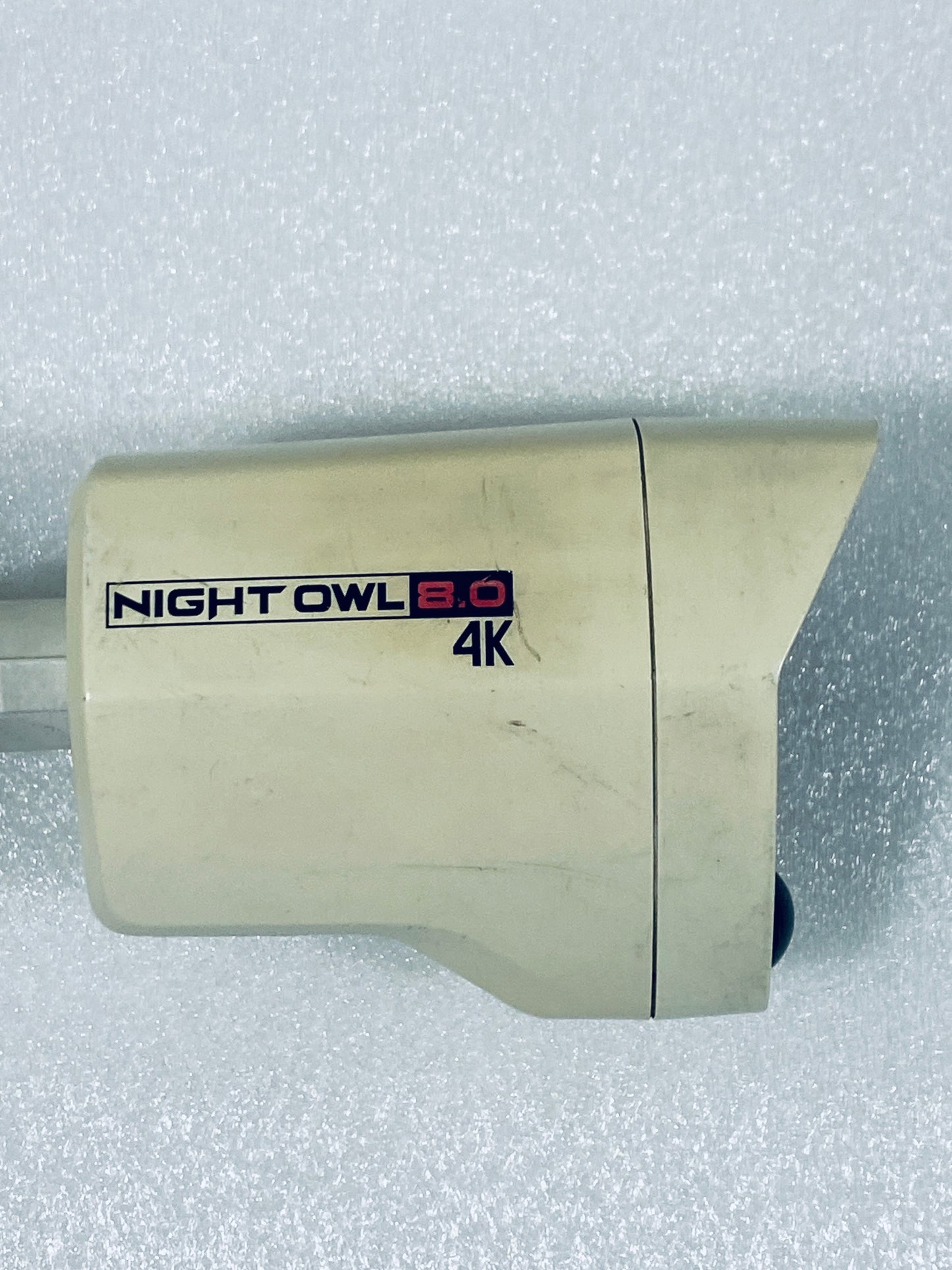 Night Owl BNC 8.0 4K White Bullet Security Camera, CM-PTHD80W-BU-HIK - (READ)